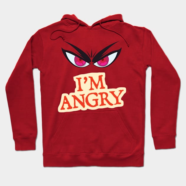 Angry man Hoodie by stylishkhan